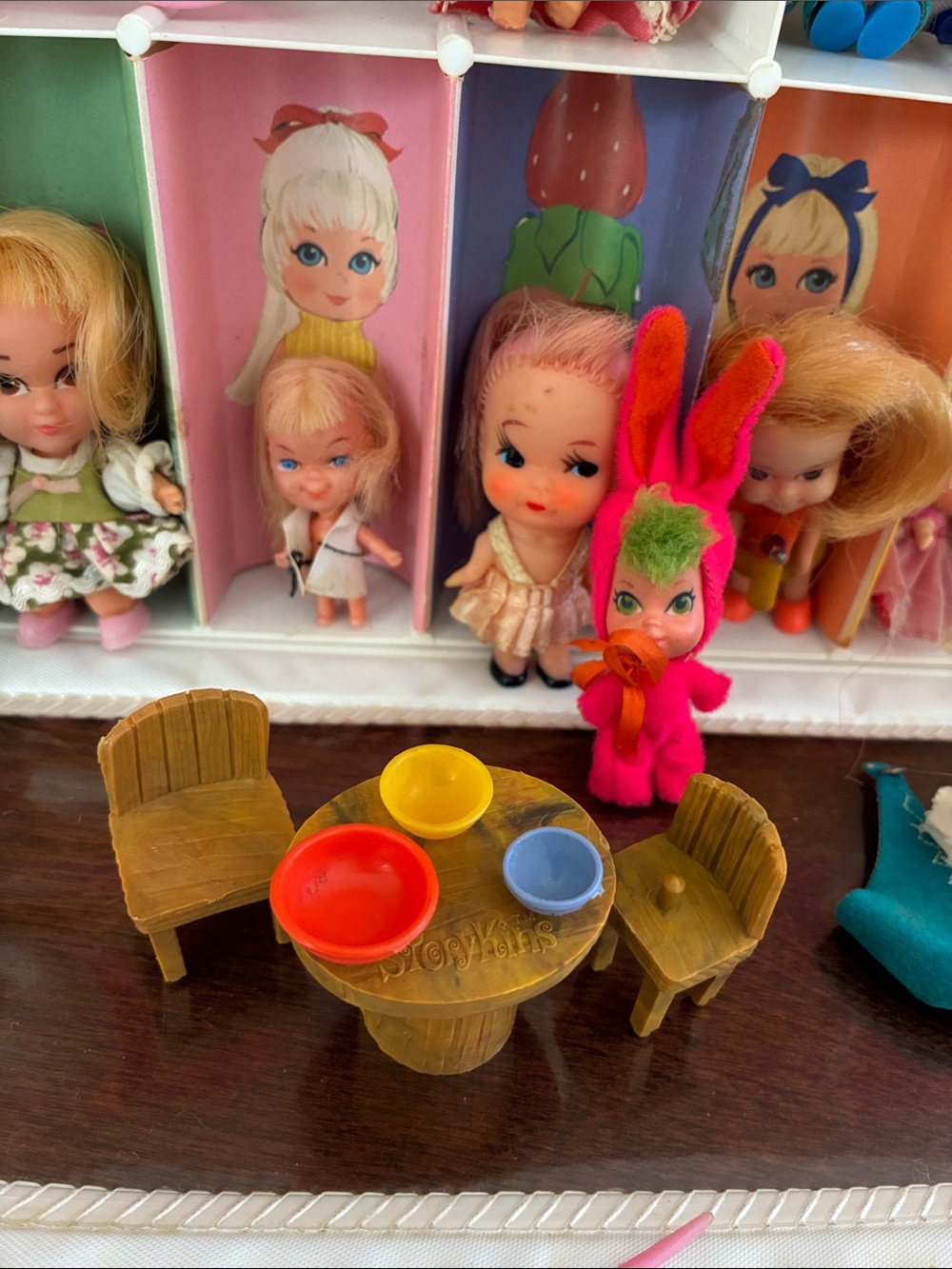 Vintage Mattel Kiddles Collector’s Case, Cinderella coach, dolls, accessories - Picture 7 of 12